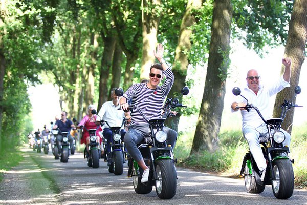 e-chopper  Amsterdam tour